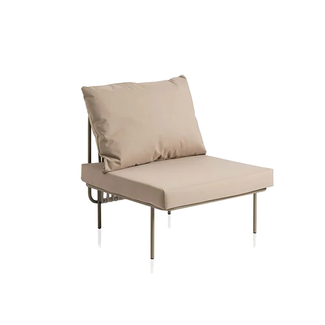 Gartensofa Kombisofa - Hocker mit Rückenlehne