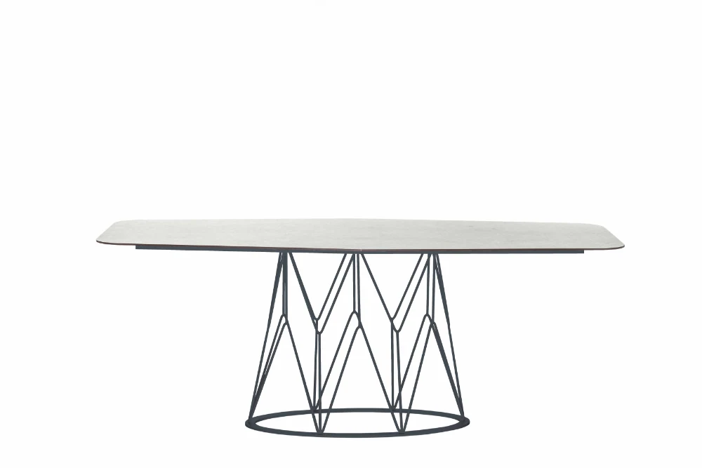 Gartentisch Ataman Mesh Dining L GA06EL in RAL 7016