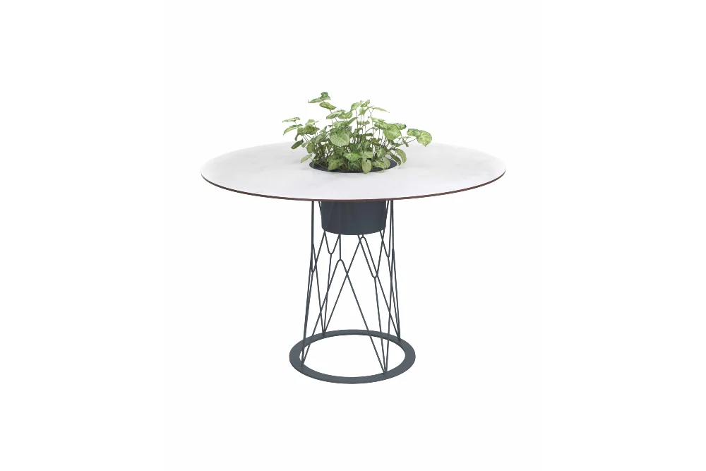 Gartentisch Ataman Mesh Dining S GA06CI in RAL 7016