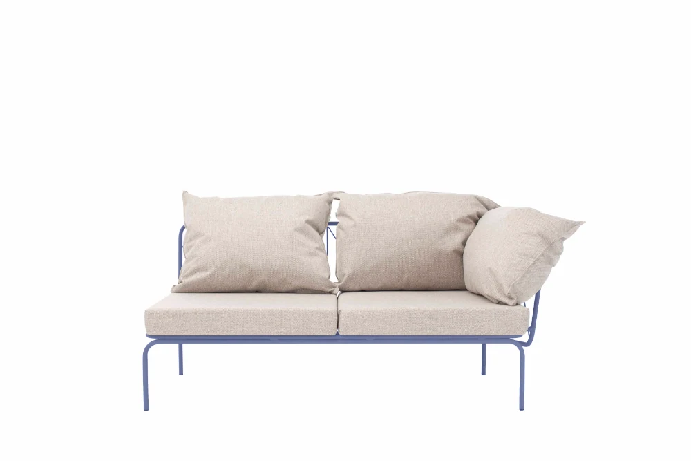 Modulares Gartensofa Ataman GA07M08 in RAL 7016