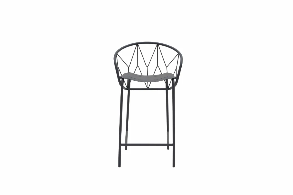 Garten-Barhocker Ataman Mesh in RAL 7016
