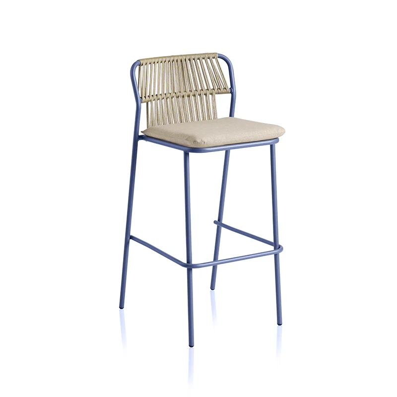 Garten-Barhocker Bianca + in RAL 7016