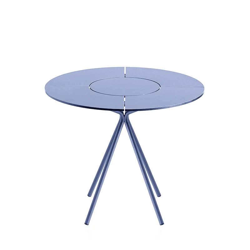 Gartentisch Bianca 800 × 800 × 750 mm in RAL 7016