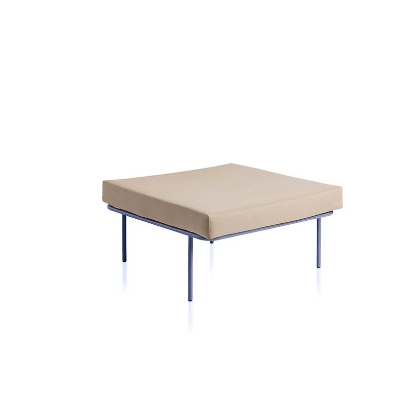 Garten-Kombisofa - Hocker in RAL 7016