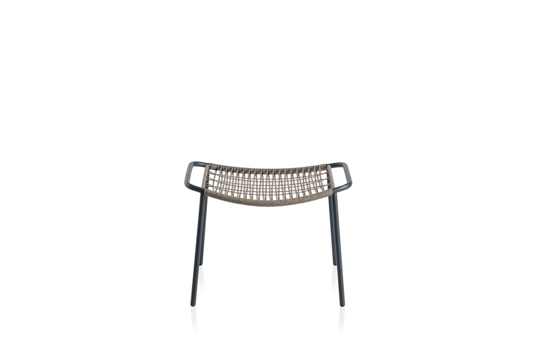 Gartenhocker Kapua in RAL 7016
