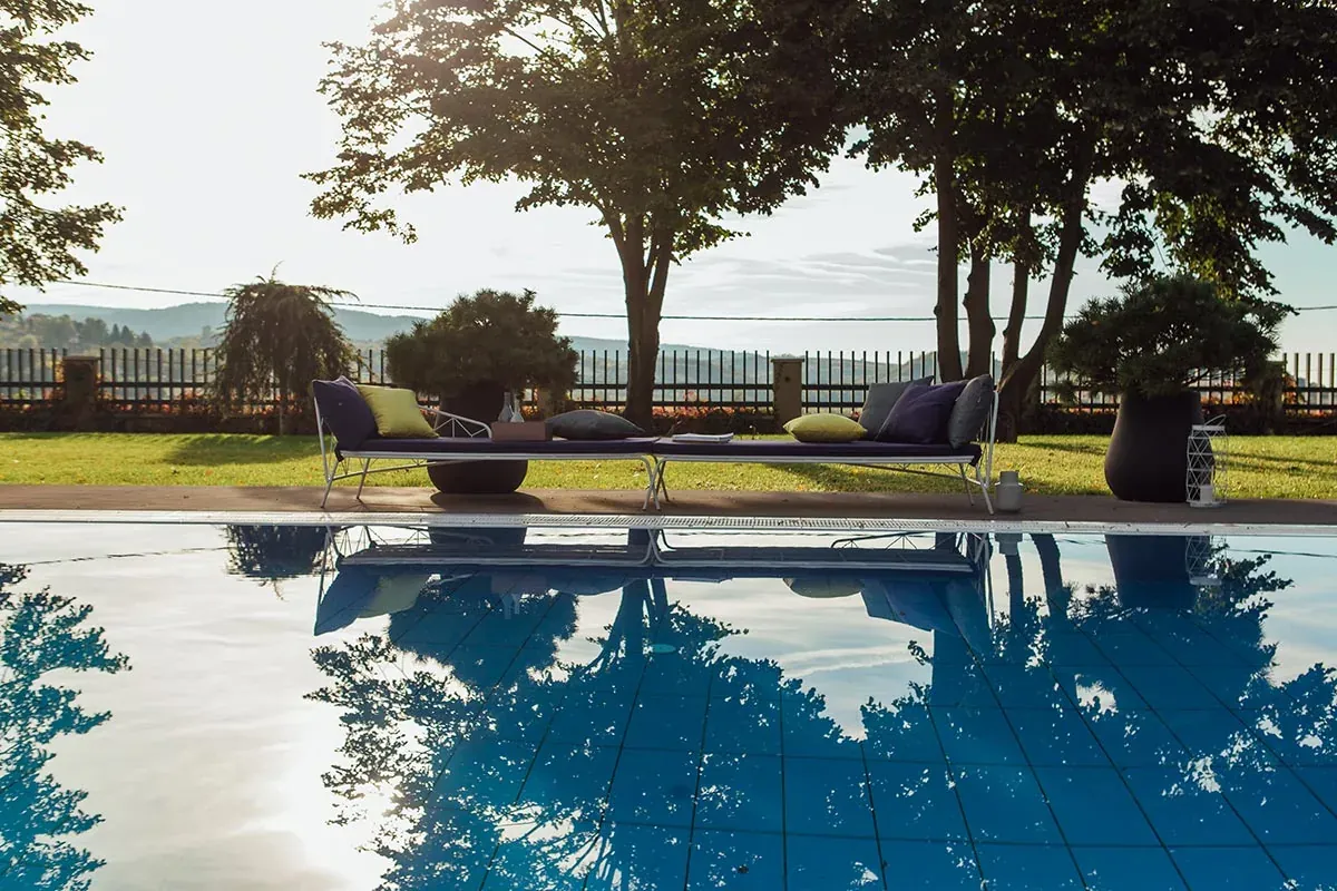 Gartenmöbel für Hotel