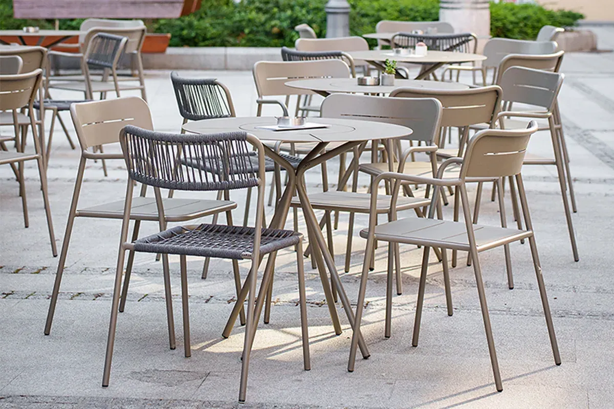 Gartentisch Bianca 800 × 800 × 750 mm