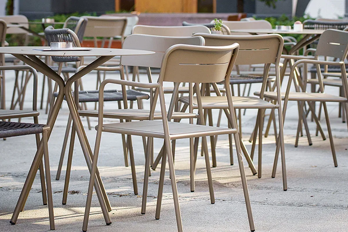 Gartentisch Bianca 800 × 800 × 750 mm