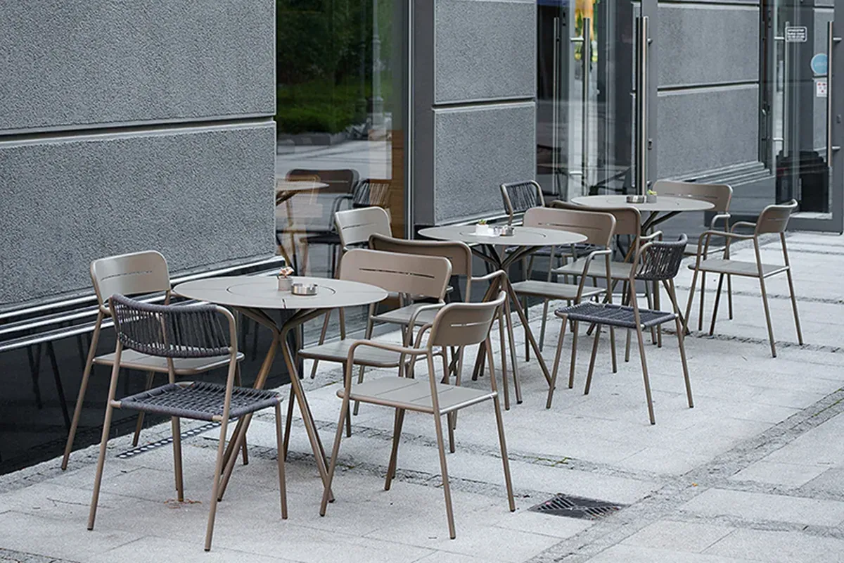 Gartentisch Bianca 800 × 800 × 750 mm