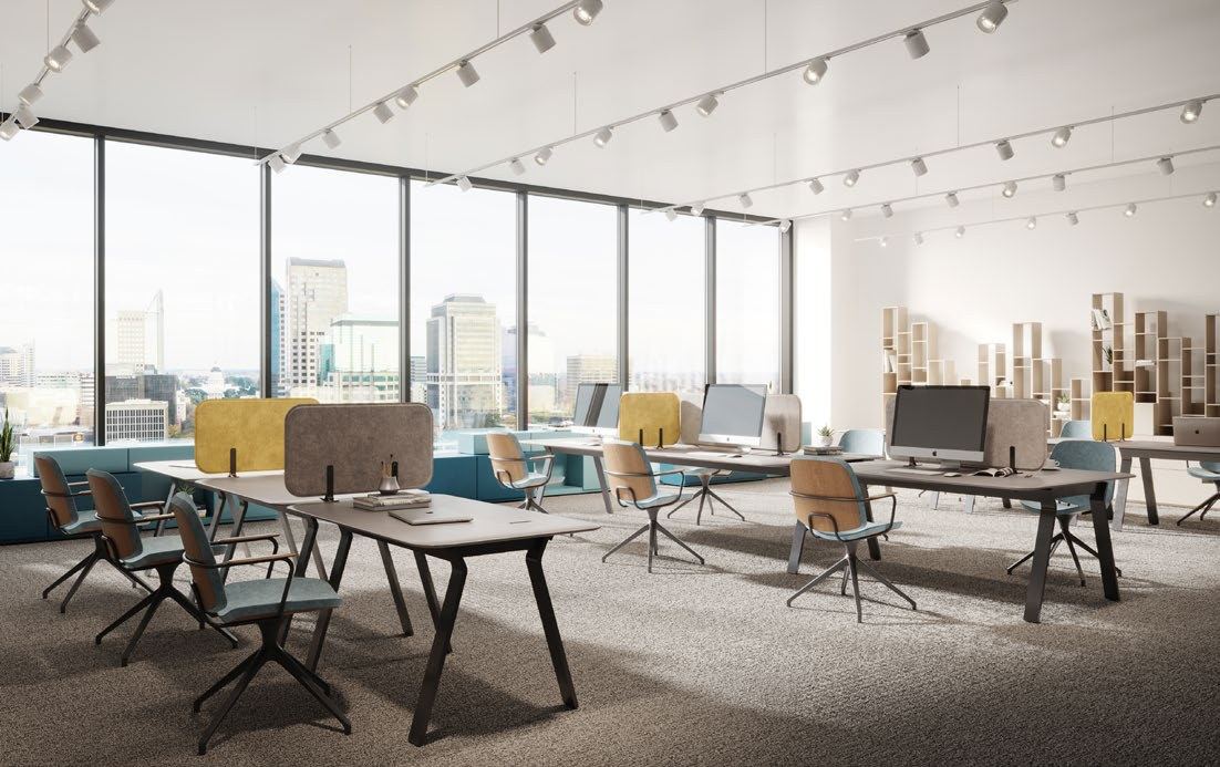 Büro und Verwaltung.
