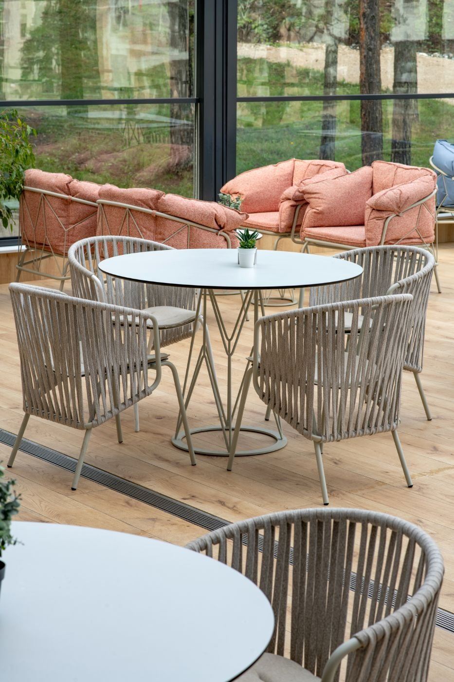 Lounge- und Event-Bereich